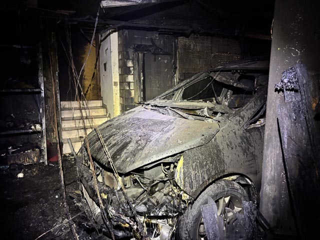 Gross waren die Schäden, die ein Brand in einer privaten Garage in Oberlunkhofen anrichtete.